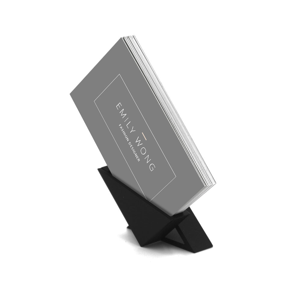 business card sleeve 45-Degree Business Card Holder, Desk Organizer